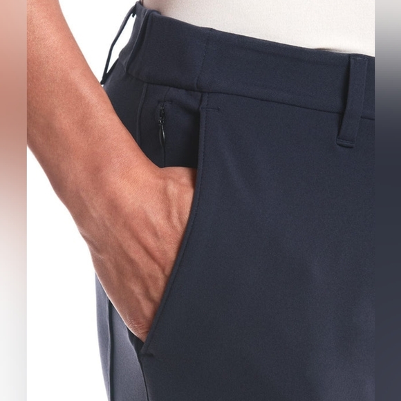 Public Rec Men Gamechanger 5-Pocket Pant 36/32 Navy Performance Travel Work Golf - Picture 2 of 9